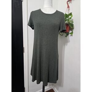 Madewell Soft Green Tshirt Dress Size Small Pre-owned